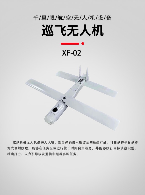 巡飛無人機(jī)xf03型(圖1)