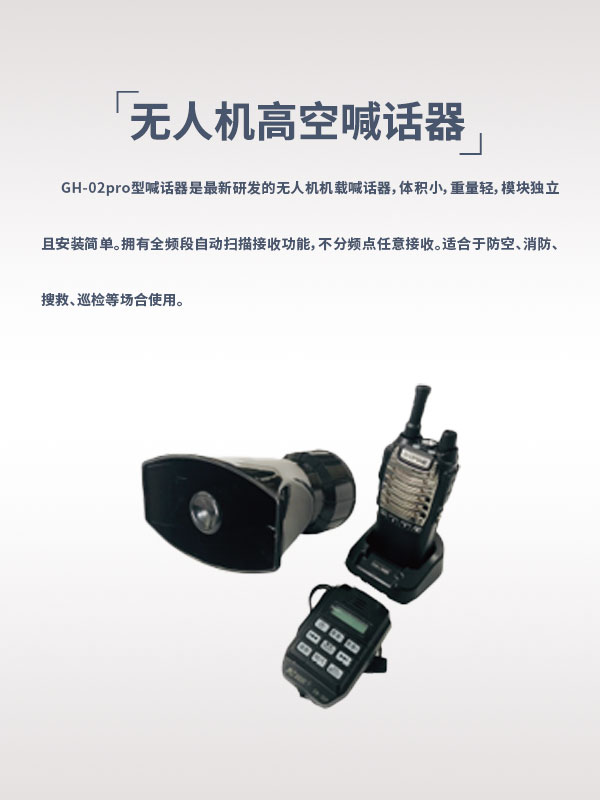 喊話器 GH-02 pro型(圖1) 喊話器 GH-02 pro型(圖1)