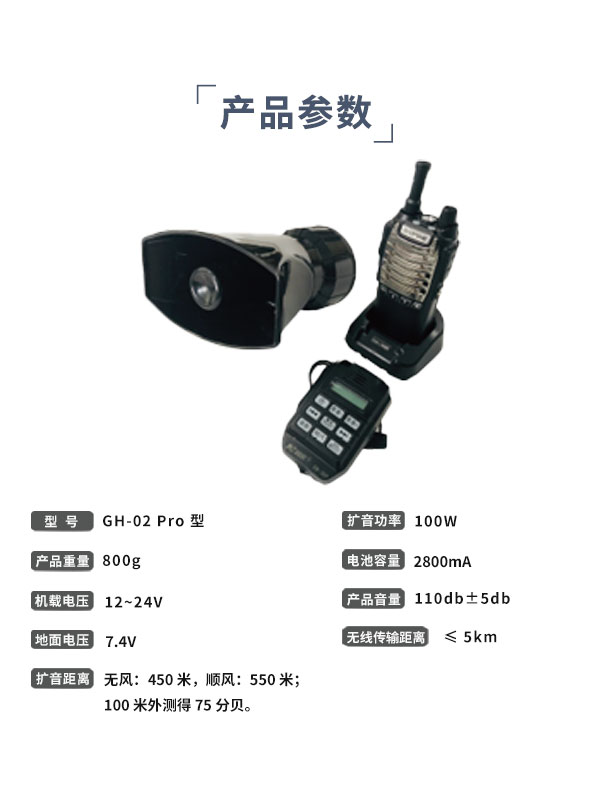 喊話器 GH-02 pro型(圖3) 喊話器 GH-02 pro型(圖3)