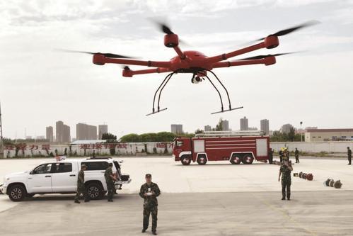 消防滅火無(wú)人機(jī)能有哪些用途?(圖1)