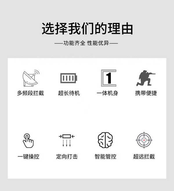 無(wú)人機(jī)干擾儀 F-90S型(圖4)